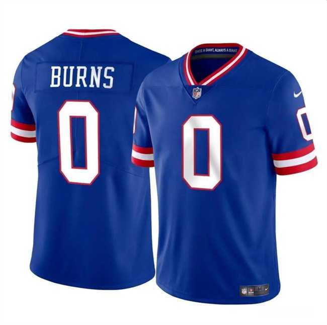 Men & Women & Youth New York Giants #0 Brian Burns Blue Throwback Vapor Untouchable Limited Football Stitched Jersey->new orleans saints->NFL Jersey